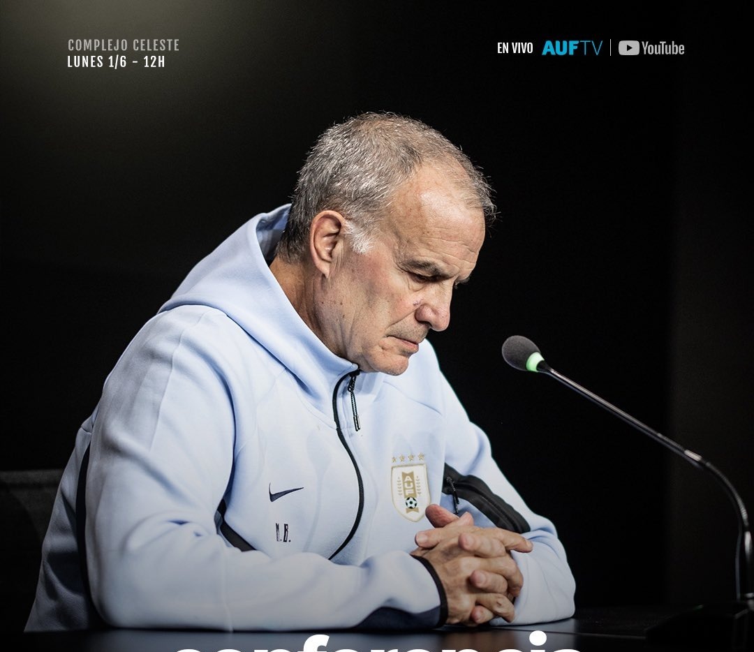 La Celeste tiene a sus elegidos: Marcelo Bielsa oficializa la lista de Uruguay para el Mundial con un regreso histórico y sorpresas en la nómina