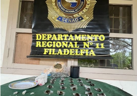 Detienen a un joven en Filadelfia: según los indicios, comercializaba “hachís”, cocaína  y crack