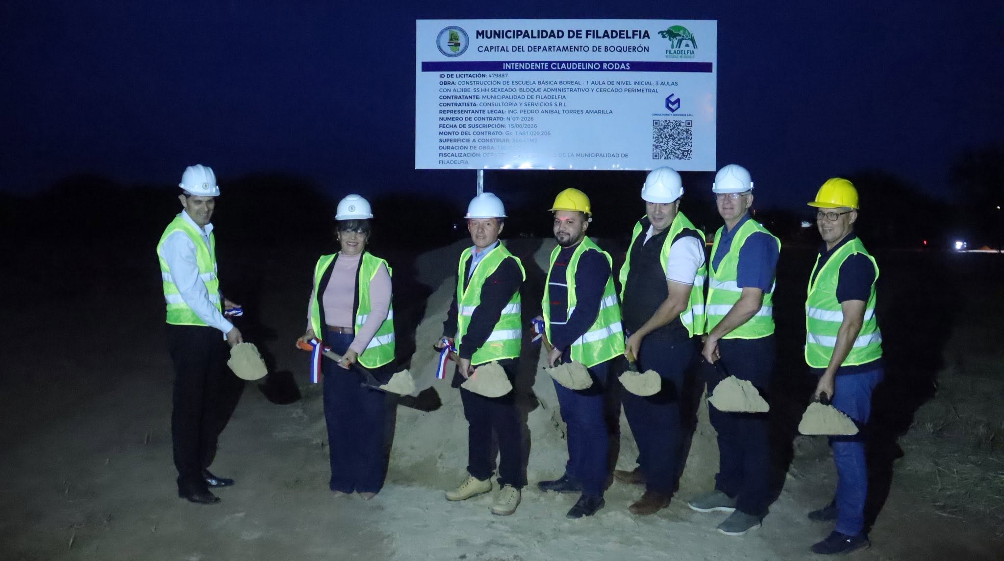 Filadelfia inicia la construcción de una nueva escuela en el barrio Boreal Filadelfia inicia la construcción de una nueva escuela en el barrio Boreal