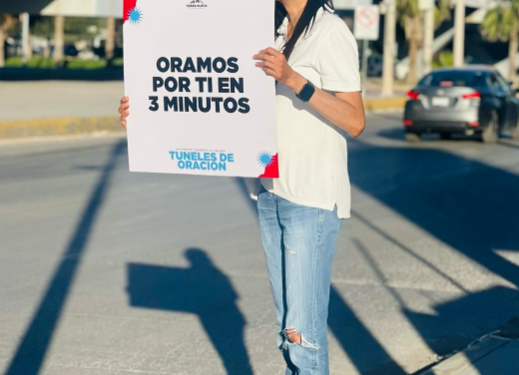 Un retén distinto que tocó corazones, jóvenes cambiaron los controles por oraciones