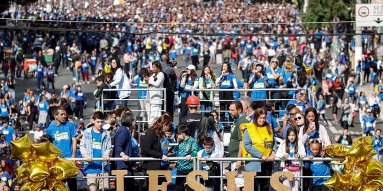 Clamor y devoción en São Paulo: Millones de fieles se unen en la tradicional Marcha para Jesús Clamor y devoción en São Paulo: Millones de fieles se unen en la tradicional Marcha para Jesús