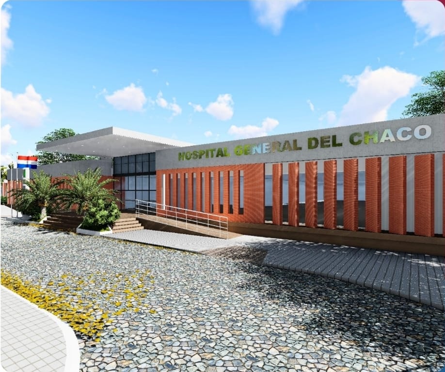 Inician la colocación de pilotes en la construcción del Hospital General del Chaco Inician la colocación de pilotes en la construcción del Hospital General del Chaco