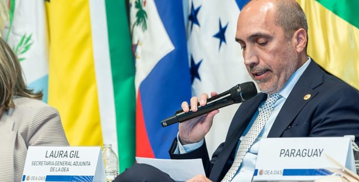 Paraguay reclama en la OEA ofensiva regional contra crimen organizado y exige priorizar derechos humanos de las víctimas Paraguay reclama en la OEA ofensiva regional contra crimen organizado y exige priorizar derechos humanos de las víctimas