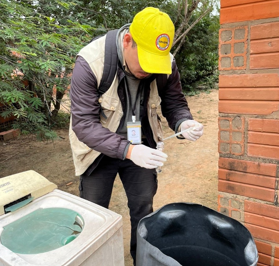 SENEPA y la Comuna de Filadelfia ejecutan control larvario para frenar al mosquito antes del verano