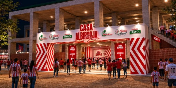Siguen los preparativos en la Casa Albirroja del Chaco, para vivir la pasión mundialista