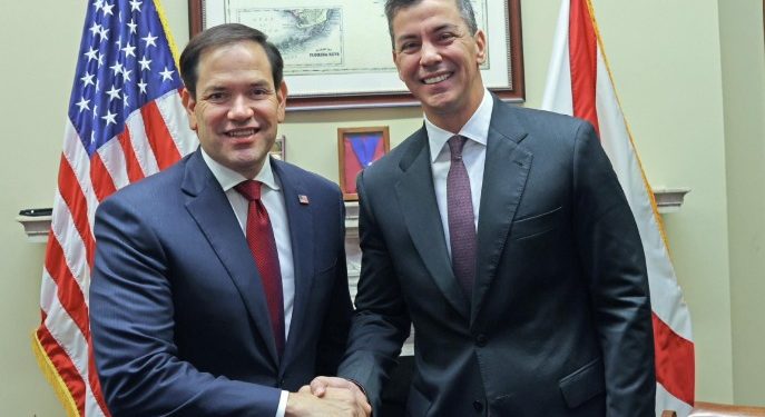 Peña se reunirá con Marco Rubio en Los Ángeles para fortalecer la alianza estratégica entre Paraguay y EE. UU. Peña se reunirá con Marco Rubio en Los Ángeles para fortalecer la alianza estratégica entre Paraguay y EE. UU.