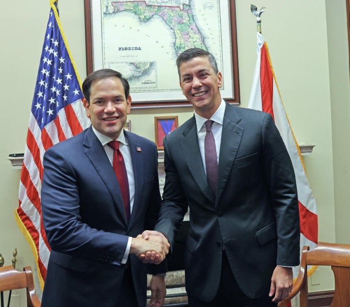 Peña se reunirá con Marco Rubio en Los Ángeles para fortalecer la alianza estratégica entre Paraguay y EE. UU. Peña se reunirá con Marco Rubio en Los Ángeles para fortalecer la alianza estratégica entre Paraguay y EE. UU.