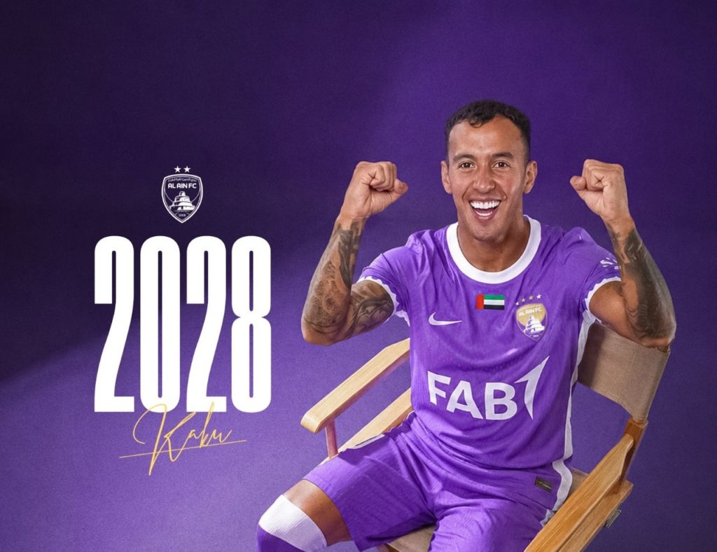 Kaku Romero disipa las dudas sobre su futuro y extiende su contrato con el Al Ain hasta 2028