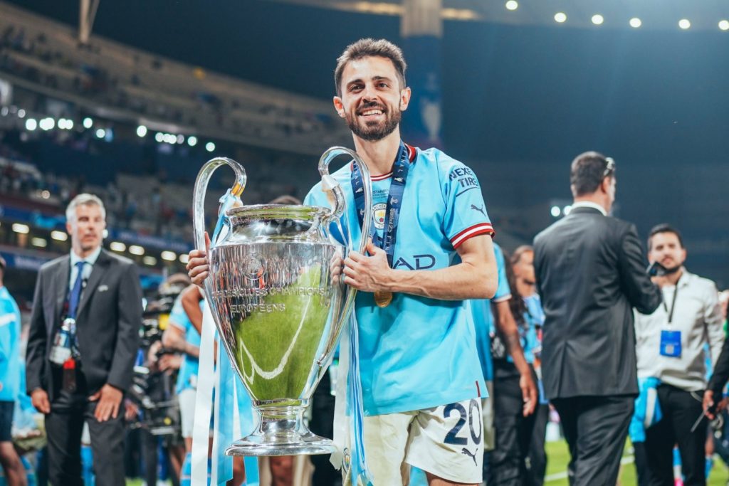 Florentino Pérez sacude el mercado internacional: Real Madrid hace oficial la contratación de Bernardo Silva Florentino Pérez sacude el mercado internacional: Real Madrid hace oficial la contratación de Bernardo Silva