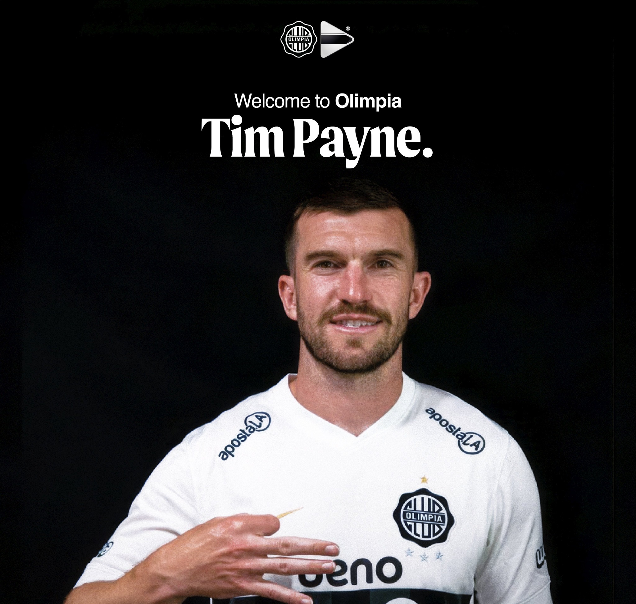 Impacto mundial en Para Uno: Olimpia sacude el mercado con el fichaje del neozelandés Tim Payne