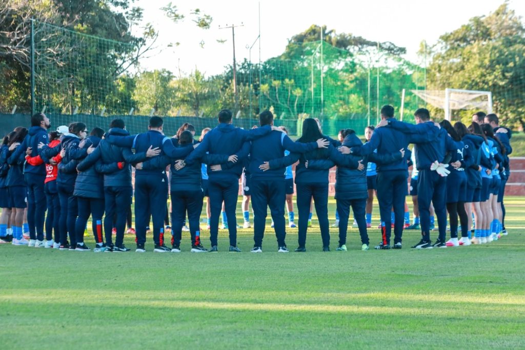 Puesta en marcha del proceso formativo: La Albirroja Femenina Sub 15 inició su ciclo de entrenamientos en Ypané