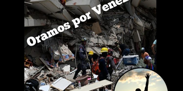 Entre los escombros, Venezuela lucha por salvar vidas tras el doble terremoto