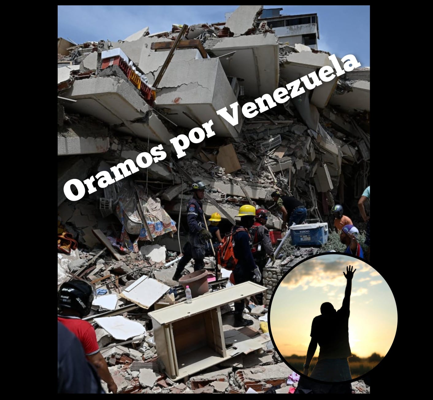 Entre los escombros, Venezuela lucha por salvar vidas tras el doble terremoto