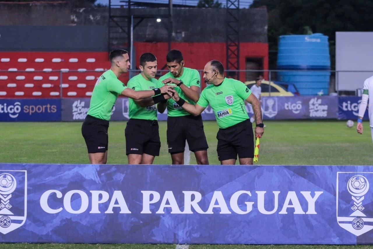 La designación arbitral para el complemento de la tercera semana de la Copa Paraguay