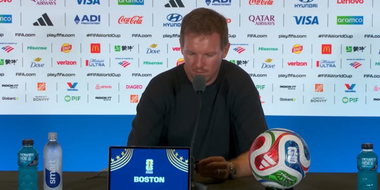 Dura autocrítica y postura firme en el banco alemán: Julian Nagelsmann descarta su renuncia tras la eliminación ante Paraguay y admite que Alemania perdió su lugar en la élite