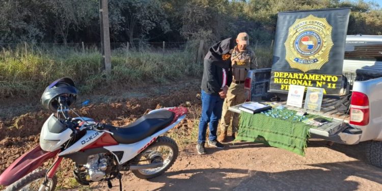Un hombre fue aprehendido en Loma Plata: tenía varias dosis de cocaína en su poder, sería un microtraficante Un hombre fue aprehendido en Loma Plata: tenía varias dosis de cocaína en su poder, sería un microtraficante