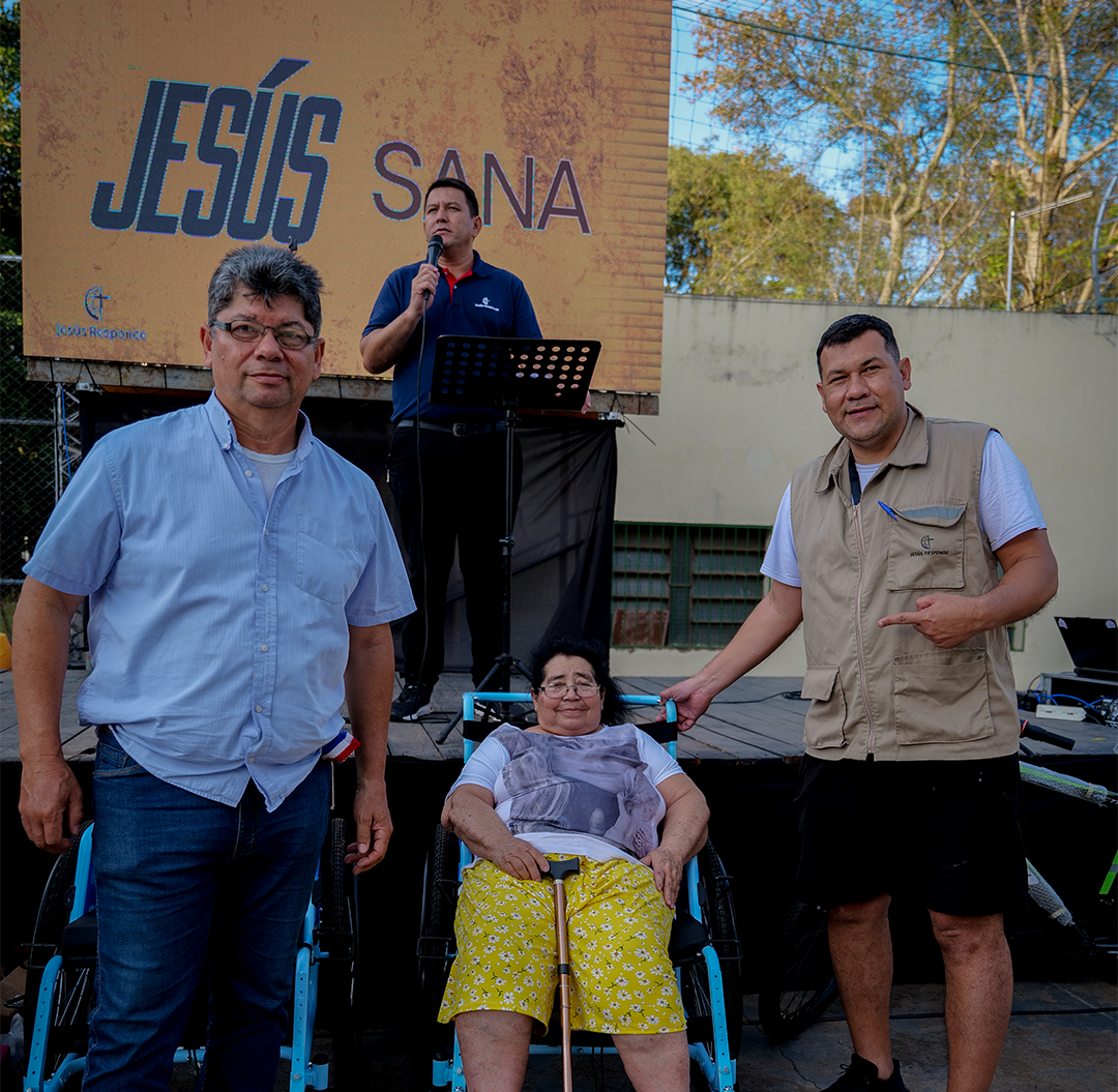 Jesús en tu Barrio llevó asistencia médica, ayuda social y esperanza a cientos de familias en Ñemby