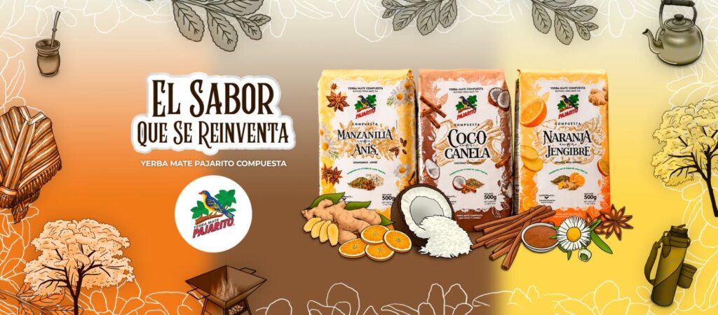 Yerba Mate Pajarito lanzó su nueva trilogía de yerbas compuestas en el marco de sus 70 años Yerba Mate Pajarito lanzó su nueva trilogía de yerbas compuestas en el marco de sus 70 años