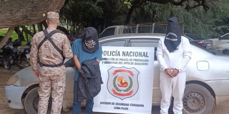 Dos hombres fueron aprehendidos tras operativo por un supuesto hurto en Loma Plata Dos hombres fueron aprehendidos tras operativo por un supuesto hurto en Loma Plata