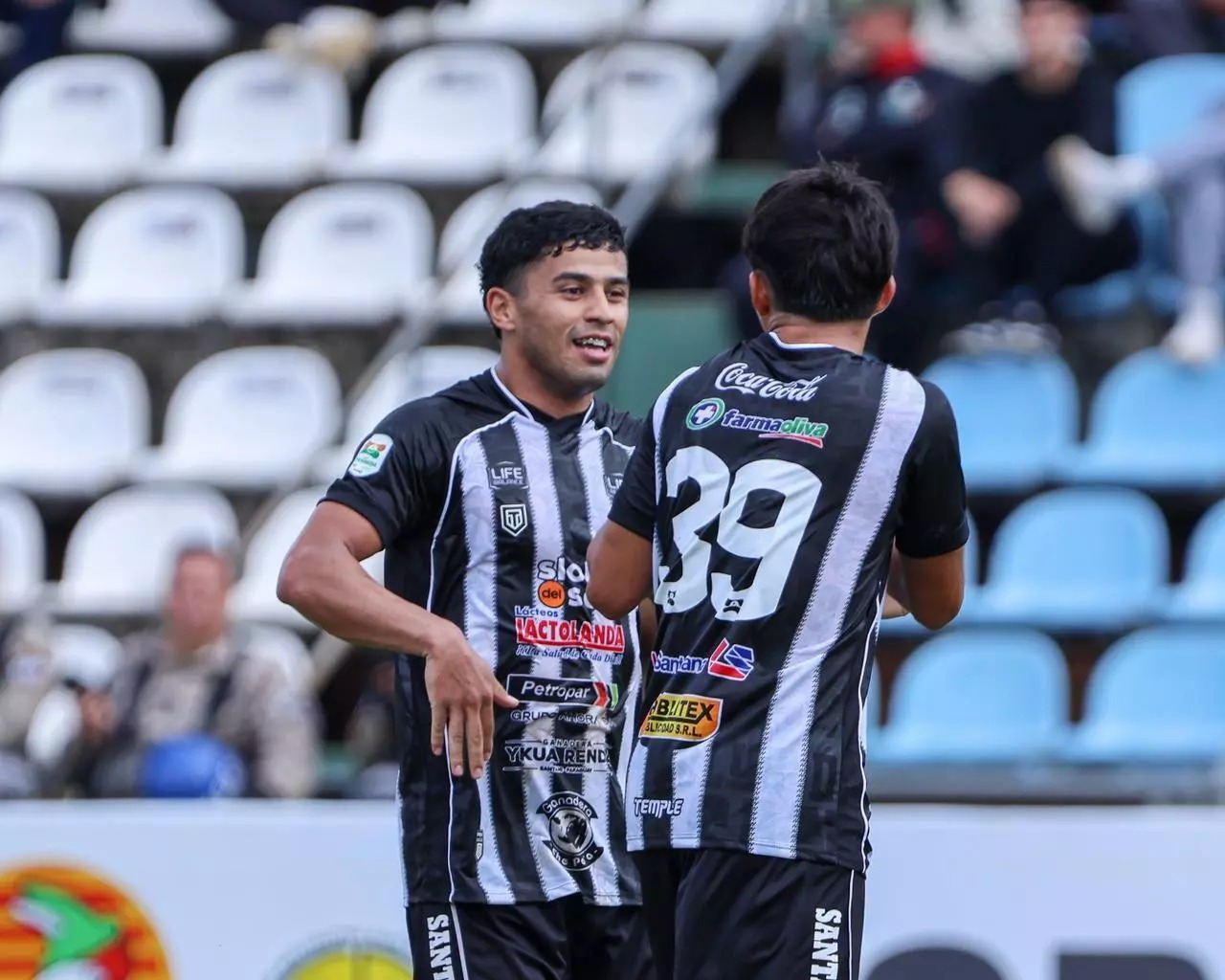 Deportivo Santaní pisa fuerte en Villarrica: Vence 2-0 a Guaireña FC y escala en la tabla de la Intermedia
