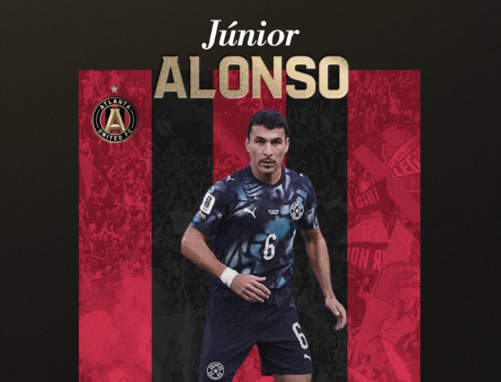 Nuevo desafío en el fútbol norteamericano: Atlanta United hace oficial la contratación de Júnior Alonso