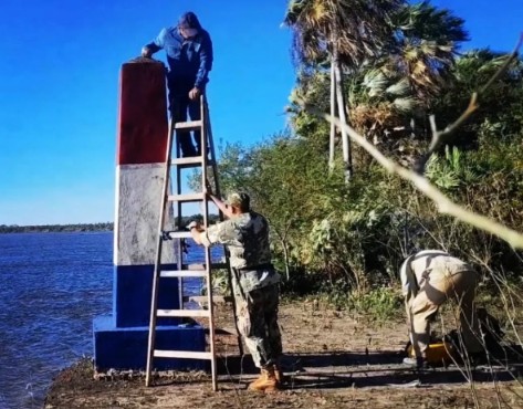 Paraguay reinstaló hito fronterizo con Bolivia Paraguay reinstaló hito fronterizo con Bolivia