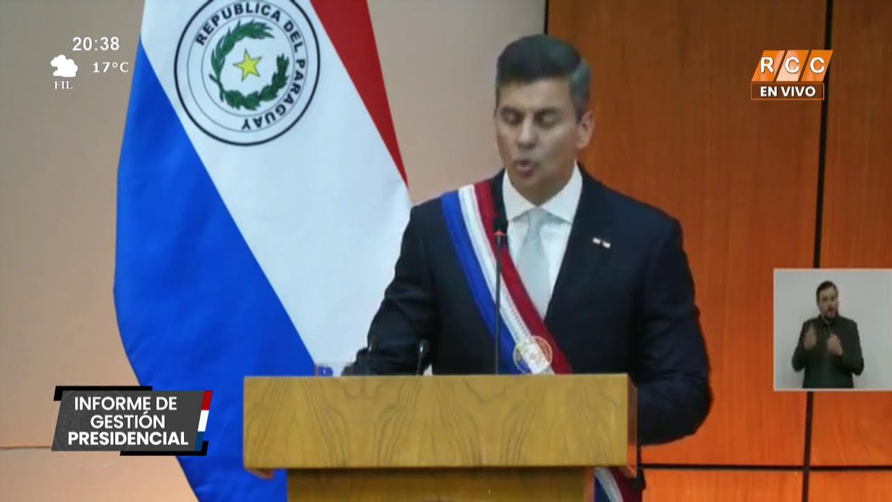 Video: Tercer informe de gestión presidencial del Presidente de la República, Santiago Peña Video: Tercer informe de gestión presidencial del Presidente de la República, Santiago Peña