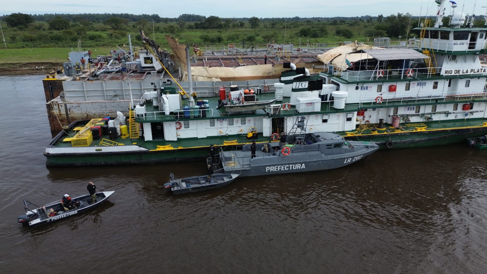 ¿Qué pasó en el río Paraguay?: investigan explosión de barcaza que causó 5 muertes ¿Qué pasó en el río Paraguay?: investigan explosión de barcaza que causó 5 muertes