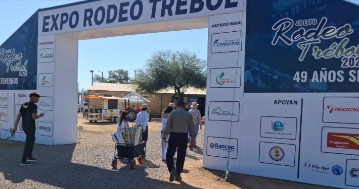 Expo Rodeo Trébol celebra 50 años con récord de animales y expectativa de superar los 50.000 visitantes