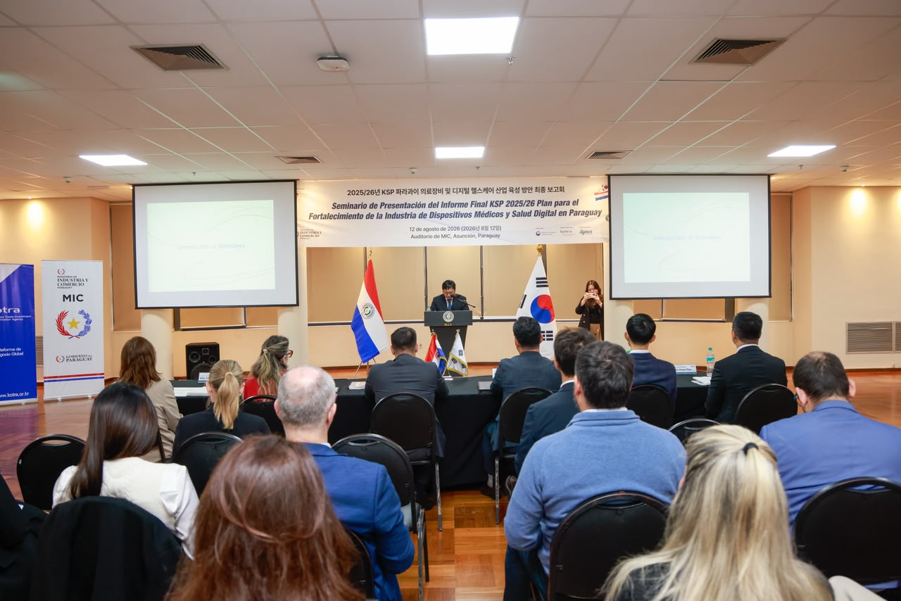 Paraguay y Corea trazan una hoja para convertir al país en un polo de dispositivos médicos y salud digital