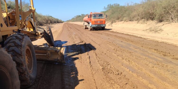 AraChaco intensifica trabajos de mantenimiento en las rutas PY16 y habilita nuevo puesto de peaje