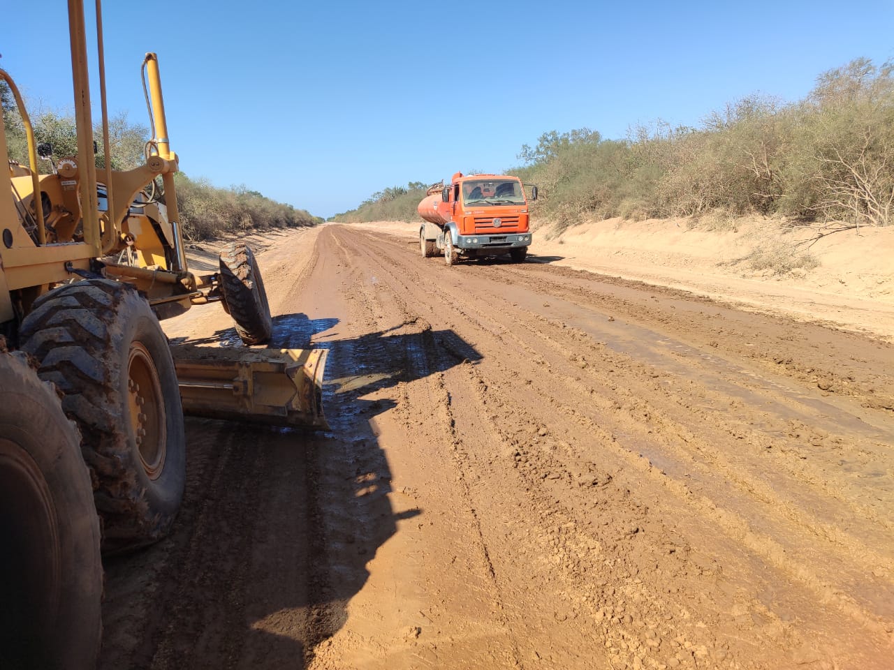 AraChaco intensifica trabajos de mantenimiento en las rutas PY16 y habilita nuevo puesto de peaje