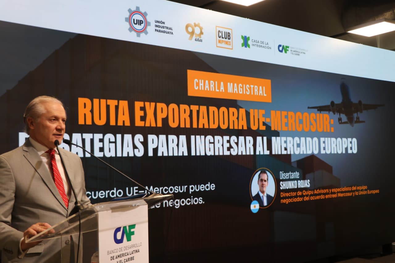 Acuerdo UE-Mercosur abre oportunidades para exportaciones paraguayas, pero exige mayor competitividad