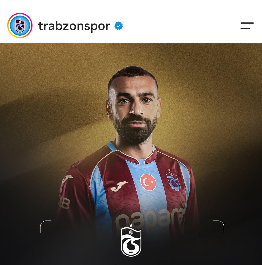 Mohamed Salah desembarca en Turquía para sellar su vinculación con el Trabzonspor Mohamed Salah desembarca en Turquía para sellar su vinculación con el Trabzonspor