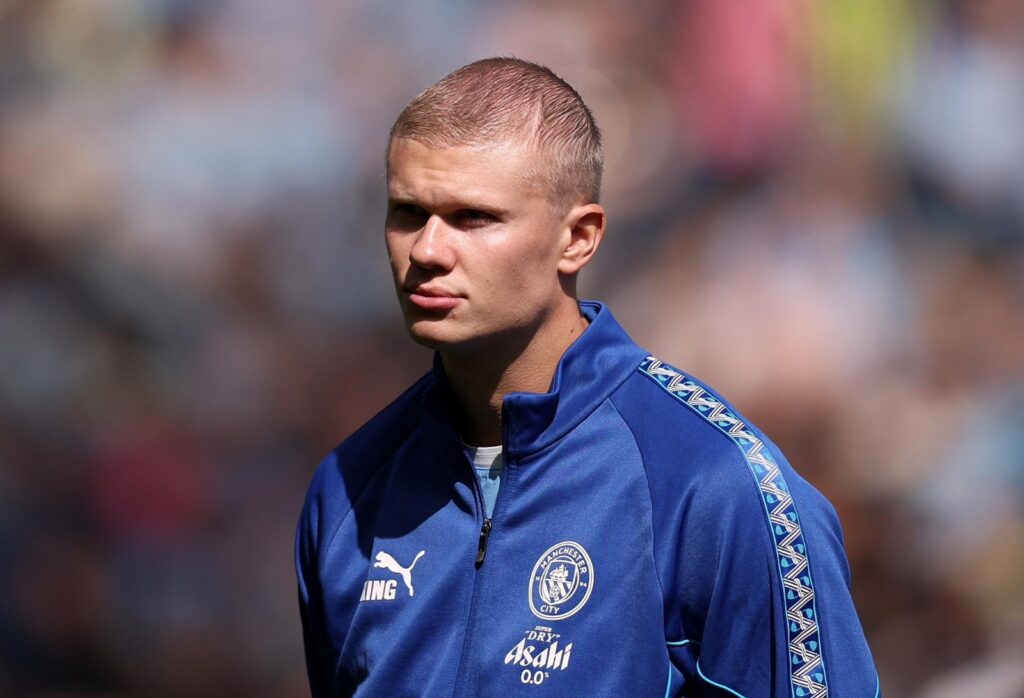 Erling Haaland estrena radical cambio de look en el inicio de la Premier League Erling Haaland estrena radical cambio de look en el inicio de la Premier League
