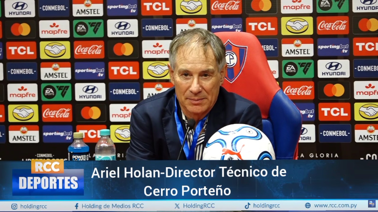 Las claves del accidentado ciclo de Ariel Holan en Cerro Porteño Las claves del accidentado ciclo de Ariel Holan en Cerro Porteño