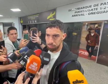 Ávalos ya está en Paraguay: “Es un sueño que tenía en mente siempre” Ávalos ya está en Paraguay: “Es un sueño que tenía en mente siempre”
