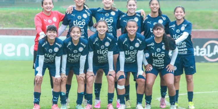 La Albirroja Femenina Sub 15 superó a Sportivo Trinidense en un partido de preparación
