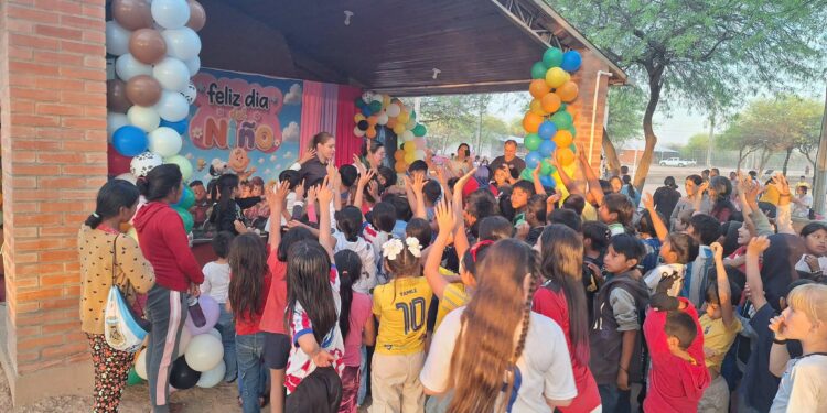 Día del niño: realizaron un gran festejo en Boquerón Día del niño: realizaron un gran festejo en Boquerón