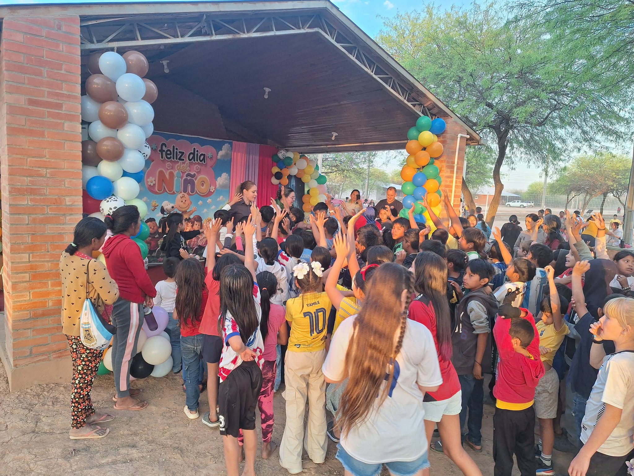 Día del niño: realizaron un gran festejo en Boquerón