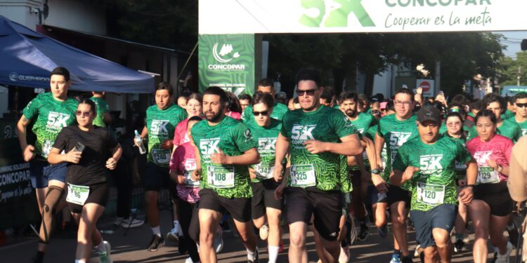 Concopar llevó solidaridad y deporte a Caacupé con su Running 5K Concopar llevó solidaridad y deporte a Caacupé con su Running 5K