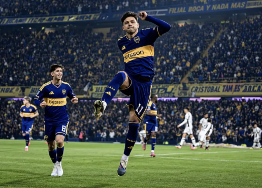 Ángel Romero se luce en La Bombonera con un doblete para Boca