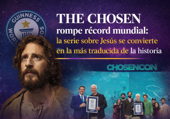 The Chosen rompe un récord mundial y lleva la historia de Jesús a más idiomas