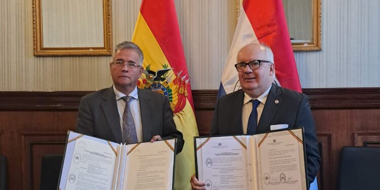 Paraguay y Bolivia completan la demarcación de su frontera tras 88 años de trabajo Paraguay y Bolivia completan la demarcación de su frontera tras 88 años de trabajo