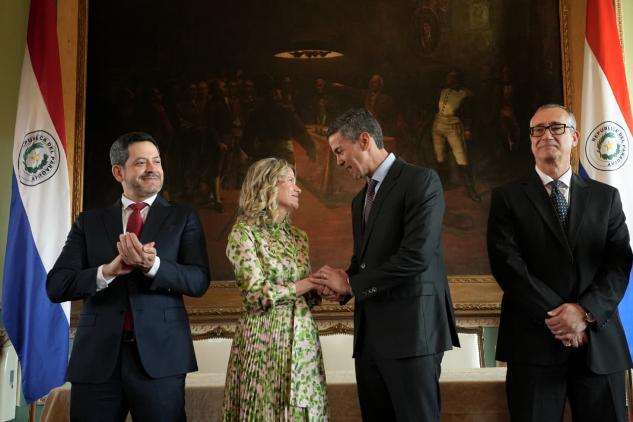 Laterza plantea consolidar una alianza de largo plazo entre Paraguay y Estados Unidos