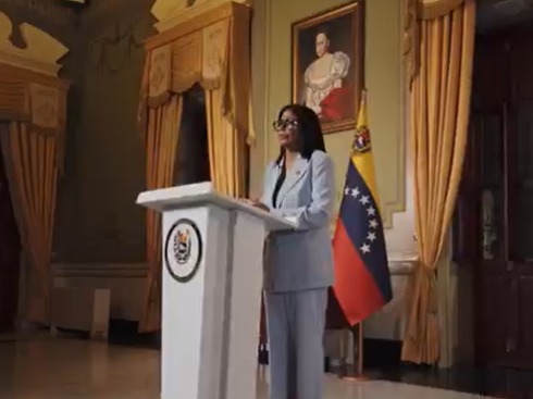 Delcy Rodríguez promete más ingresos y producción con acuerdo petrolero EE.UU-Venezuela Delcy Rodríguez promete más ingresos y producción con acuerdo petrolero EE.UU-Venezuela