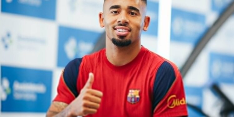 El Barcelona oficializa la incorporación del delantero brasileño Gabriel Jesus hasta 2029 El Barcelona oficializa la incorporación del delantero brasileño Gabriel Jesus hasta 2029