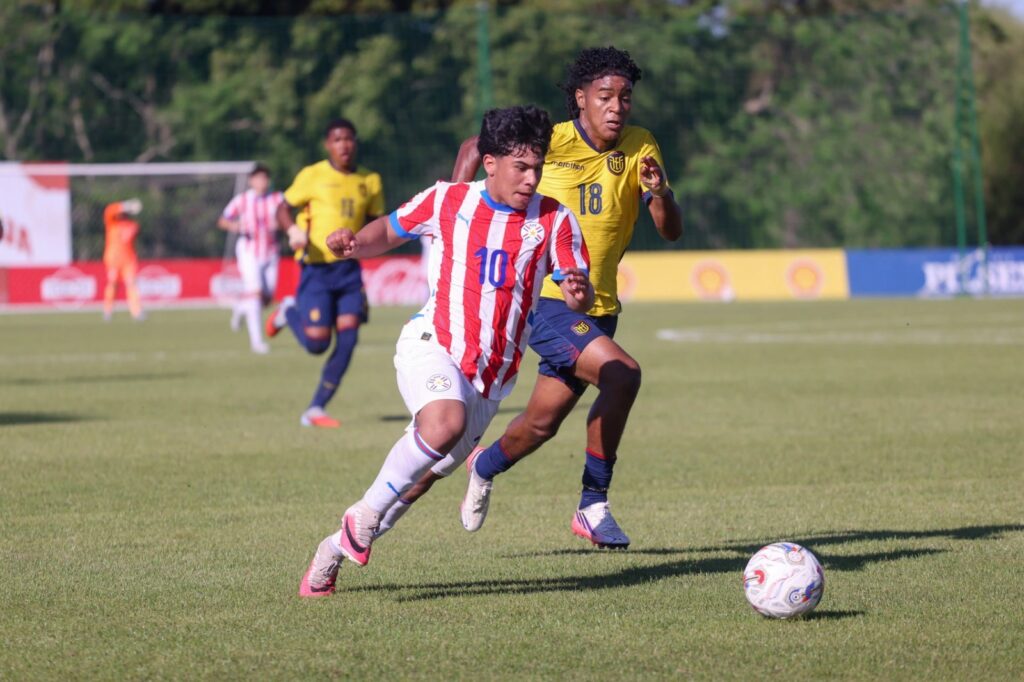 Ecuador se queda con el segundo amistoso ante la Albirroja Sub 15 en Ypané Ecuador se queda con el segundo amistoso ante la Albirroja Sub 15 en Ypané
