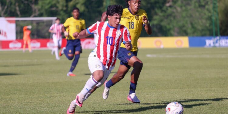 Ecuador se queda con el segundo amistoso ante la Albirroja Sub 15 en Ypané Ecuador se queda con el segundo amistoso ante la Albirroja Sub 15 en Ypané