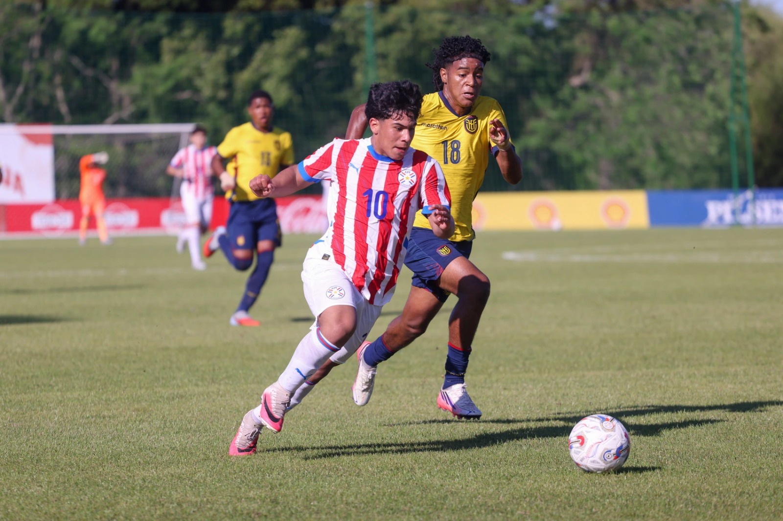 Ecuador se queda con el segundo amistoso ante la Albirroja Sub 15 en Ypané